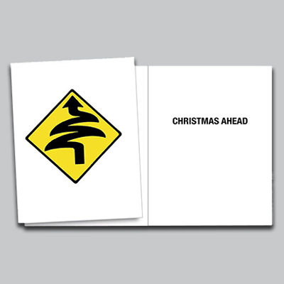 Christmas Ahead Card